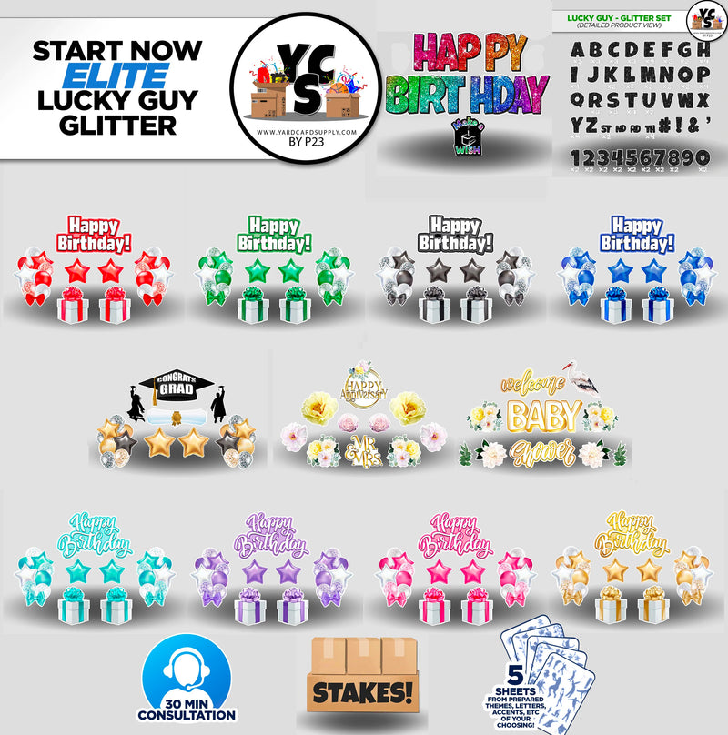 Start Now Elite Starter Set - All Fonts