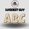 LUCKY GUY 23 Inch GLITTER ALPHABET Set