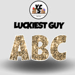 LUCKY GUY 23 Inch SPARKLE ESSENTIAL LETTER & NUMBER Set