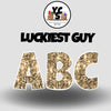 LUCKY GUY 18 Inch SPARKLE ESSENTIAL LETTER & NUMBER Set