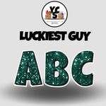 LUCKY GUY 18 Inch SPARKLE ESSENTIAL LETTER & NUMBER Set