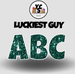 LUCKY GUY 18 Inch SPARKLE Vowel & Consonant Set