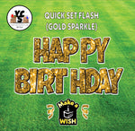 YCS FLASH® Quick Set Lucky Sparkle Happy Birthday