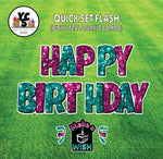 YCS FLASH® Quick Set Lucky Sparkle Happy Birthday