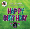 YCS FLASH® Quick Set Lucky Sparkle Happy Birthday