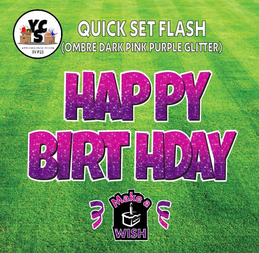 Ombre Dark Pink & Purple (DISC 2/1/2022)