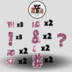 LUCKY GUY 23 Inch SPARKLE PUNCTUATION ESSENTIALS