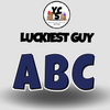 LUCKY GUY 18 Inch SOLID Vowel & Consonant Set