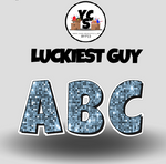 LUCKY GUY 18 Inch SPARKLE ESSENTIAL LETTER & NUMBER Set