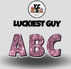 LUCKY GUY 18 Inch SPARKLE ESSENTIAL LETTER & NUMBER Set