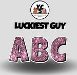 LUCKY GUY 18 Inch SPARKLE ESSENTIAL LETTER & NUMBER Set