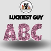 LUCKY GUY 18 Inch SPARKLE ESSENTIAL LETTER & NUMBER Set