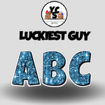 LUCKY GUY 23 Inch SPARKLE ALPHABET Set