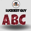 LUCKY GUY 23 Inch SPARKLE ALPHABET Set