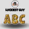 LUCKY GUY 18 Inch SPARKLE ESSENTIAL LETTER & NUMBER Set