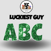 LUCKY GUY 23 Inch SPARKLE ALPHABET Set
