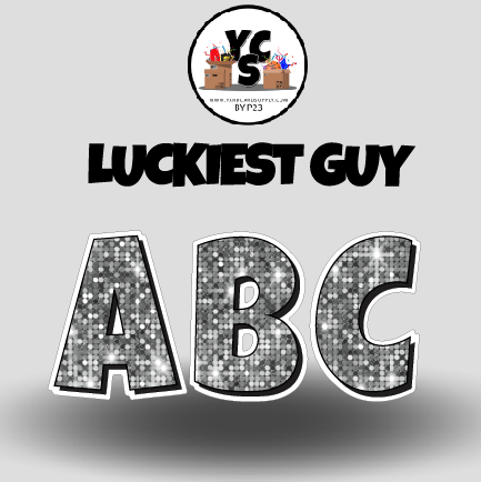 LUCKY GUY 23 Inch SPARKLE CONSONANT Set