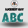 LUCKY GUY 23 Inch SPARKLE ALPHABET Set