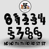 YCS Lucky Large Number Set