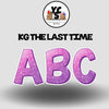 KG The Last Time 18 Inch GLITTER  ALPHABET SET