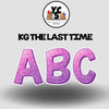 KG The Last Time 23 Inch GLITTER ALPHABET Set