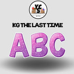 KG The Last Time 23 Inch GLITTER ALPHABET Set
