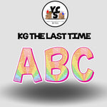 KG The Last Time 18 Inch GLITTER  ALPHABET SET