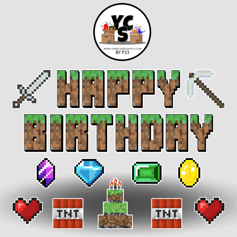 Miner Birthday Set
