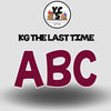 KG The Last Time 23 Inch SOLID ESSENTIAL LETTER & NUMBER Set