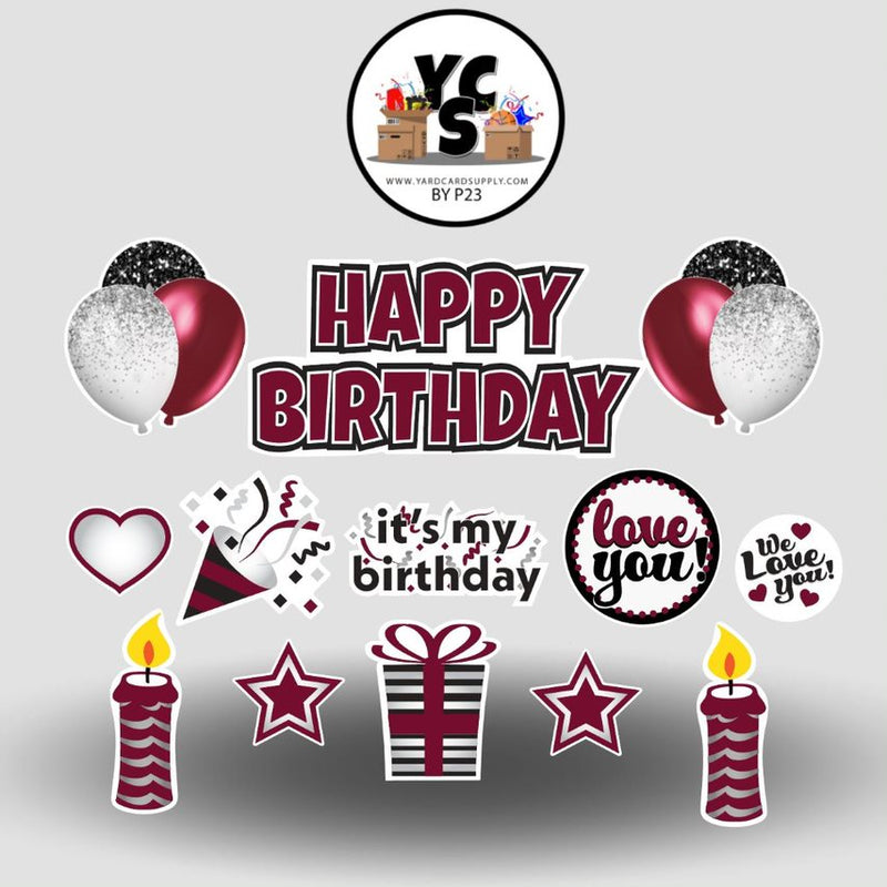 YCS FLASH® and Flair Happy Birthday - Style 10