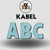 KABEL 23 Inch GLITTER VOWEL Set