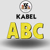 KABEL 23 Inch GLITTER ESSENTIAL LETTER & NUMBER Set