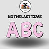 KG The Last Time 23 Inch GLITTER CONSONANT Set