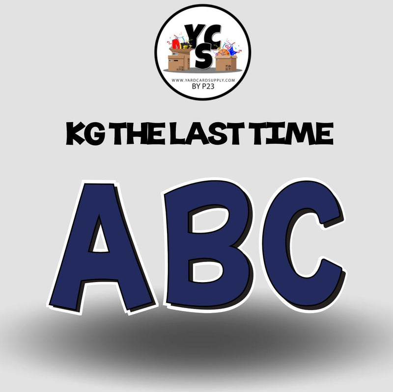 KG The Last Time 23 Inch SOLID VOWEL Set