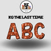 KG The Last Time 18 Inch SPARKLE ALPHABET Set
