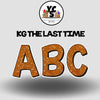 KG The Last Time 18 Inch GLITTER  ALPHABET SET