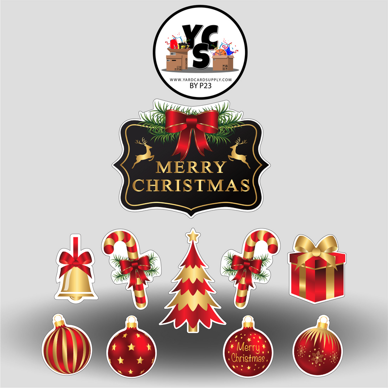 YCS FLASH® Ornament Set