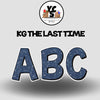 KG The Last Time 23 Inch GLITTER CONSONANT Set