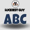 LUCKY GUY 18 Inch SOLID Vowel & Consonant Set