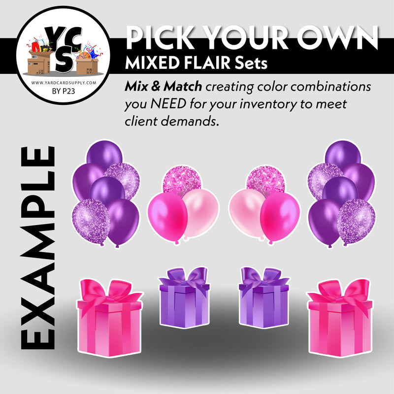 Pick Your Own Mixed Flair Set