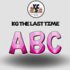KG The Last Time 23 Inch GLITTER ALPHABET Set