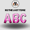 KG The Last Time 18 Inch GLITTER VOWEL & CONSONANT Set