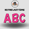 KG The Last Time 23 Inch SOLID ALPHABET Set
