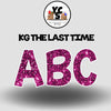KG The Last Time 18 Inch SPARKLE ALPHABET Set