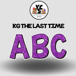 KG The Last Time 23 Inch GLITTER CONSONANT Set