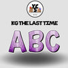 KG The Last Time 18 Inch GLITTER VOWEL & CONSONANT Set