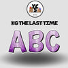 KG The Last Time 18 Inch GLITTER  ALPHABET SET