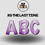 KG The Last Time 18 Inch GLITTER  ALPHABET SET