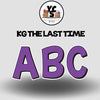 KG The Last Time 23 Inch SOLID ALPHABET Set