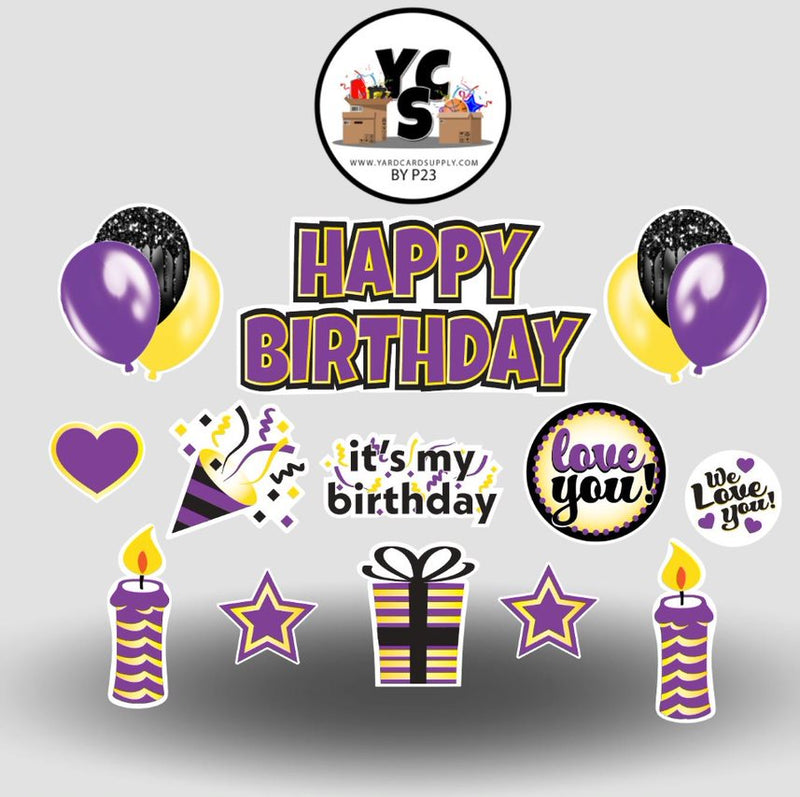 YCS FLASH® and Flair Happy Birthday - Style 10